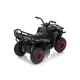 Quad ATV na akumulator dla dzieci Robust 01 Czarny XMX-651